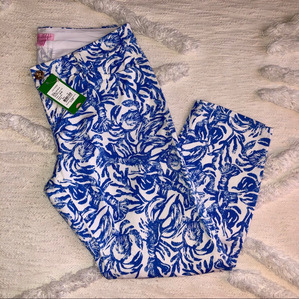 Sadie Stretch Crop Chino